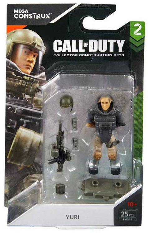 Call of Duty Specialists Series 2 Yuri Mini Figure Mega Construx - ToyWiz