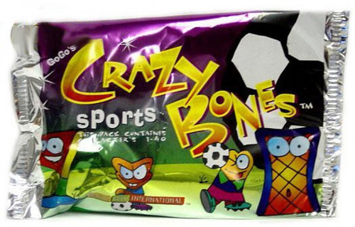 Crazy Bones Sports Booster Pack 4 Figures Magic Box Int