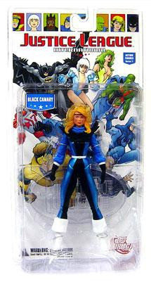 DC Justice League International Series 1 Black Canary Action