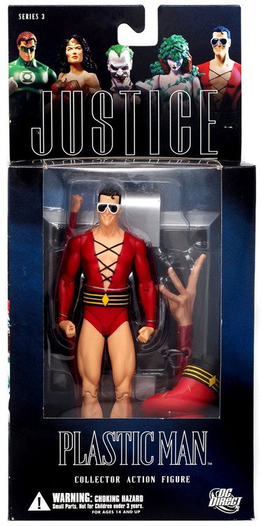 DC Alex Ross Justice League Series 3 Plastic Man Action Figure DC