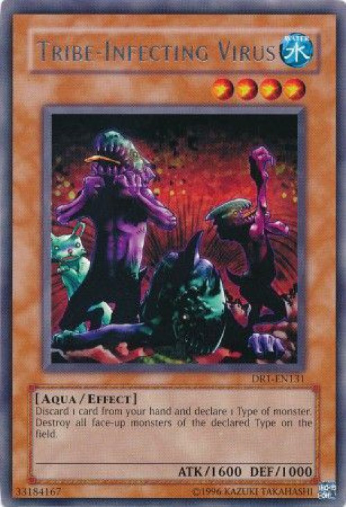 자이언트 바이러스 遊戯王OCG YuGiOh Dark Revelation 1 Single Card Rare Tribe-Infecting Virus
