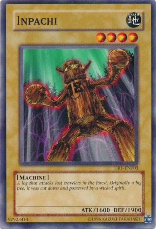 YuGiOh Dark Revelation 1 Single Card Common Inpachi DR1-EN003 - ToyWiz