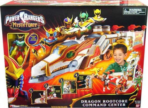 Power Rangers Mystic Force Dragon Rootcore Command Center Action Figure ...