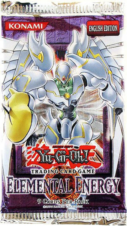 YuGiOh Elemental Energy Booster Pack 9 Cards Konami - ToyWiz