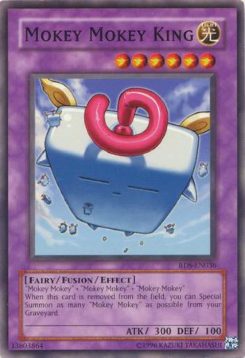 yugioh mokey mokey deck YuGiOh Rise of Destiny Single Card Common Mokey Mokey King RDS-EN036