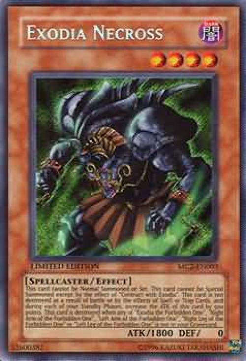 YuGiOh Master Collection 2 Single Card Secret Rare Exodia Necross