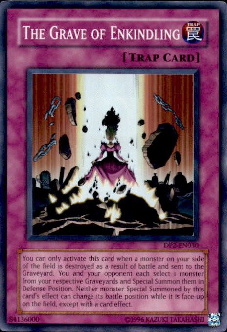 YuGiOh GX Trading Card Game Duelist Pack Chazz Single Card Super Rare The  Grave of Enkindling DP2-EN030 - ToyWiz
