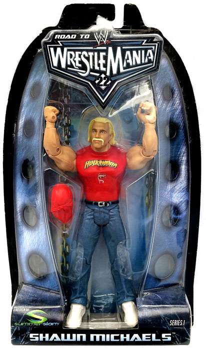 WWE Wrestling Road to WrestleMania 22 Series 1 Shawn Michaels as