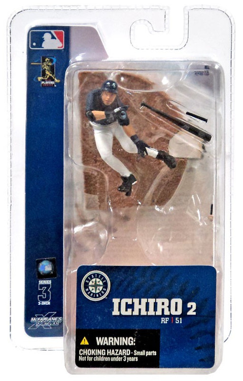 Ichiro アクションフィギュア Seattle Mariners ICHIRO running ORIX blue wave Seattle Mariners mini figure