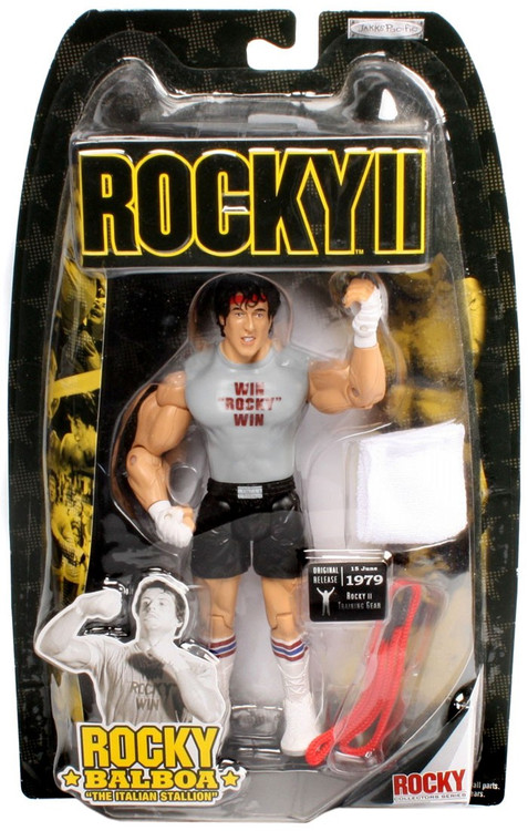 ROCKY ''Celebrating 30 years of Rocky Balboa'' - Jakks Pacific - Set de 6  figurines