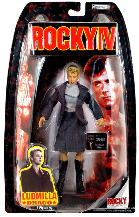 Rocky IV Series 4 Ludmilla Drago Action Figure Jakks Pacific - ToyWiz
