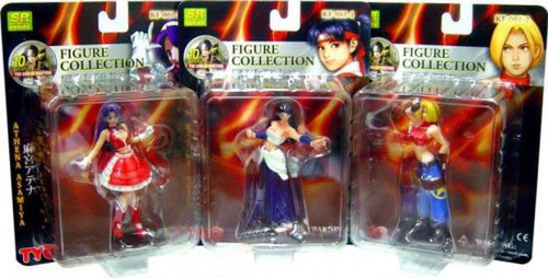 King of Fighters King of Fighters Girls Series 1 Set of 3 Figures King of Fighters King of Fighters Girls Series 1 Set of 3 Figures