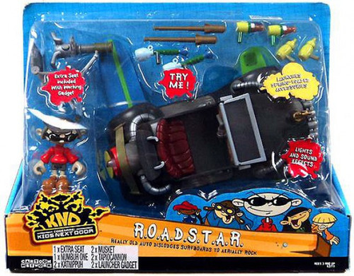KND出品 Codename Kids Next Door R.O.A.D.S.T.A.R. Vehicle Damaged