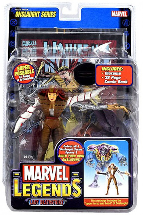 Marvel Legends Series 13 Onslaught Lady Deathstrike Action Figure