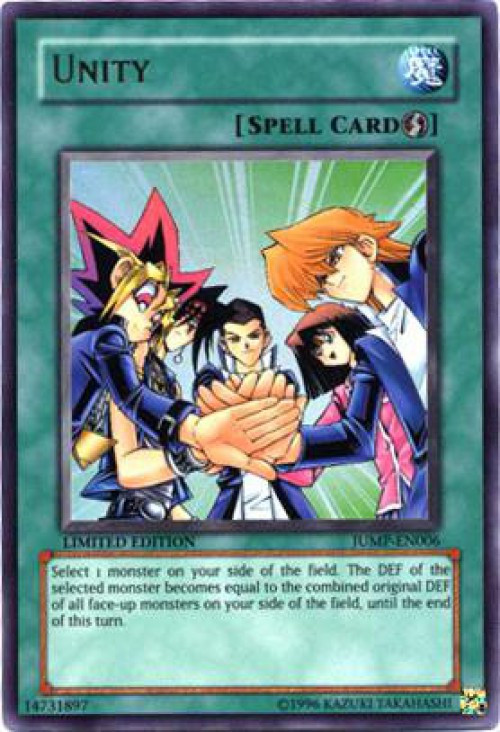 YuGiOh Shonen Jump Single Card Ultra Rare Unity JUMP-EN006 - ToyWiz