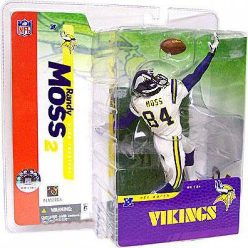 McFarlane Toys NFL Minnesota Vikings Sports Picks Football Series 10 Randy  Moss Action Figure White Jersey Variant - ToyWiz