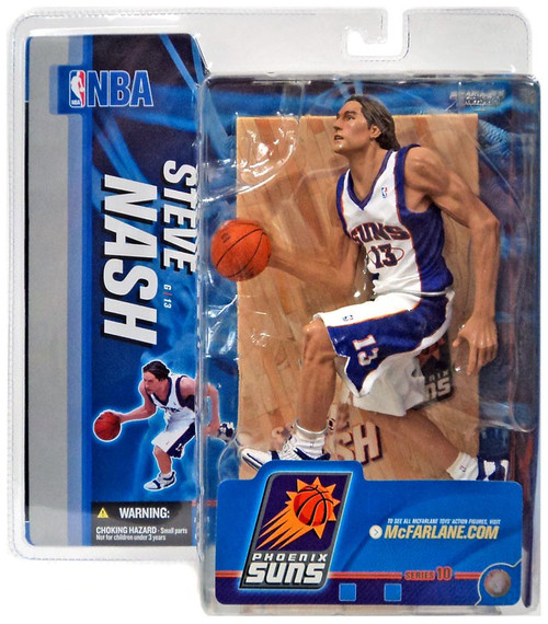  McFarlane Toys NBA Series 14: Steve Nash 3 - Phoenix Suns- Purple  Jersey : Toys & Games