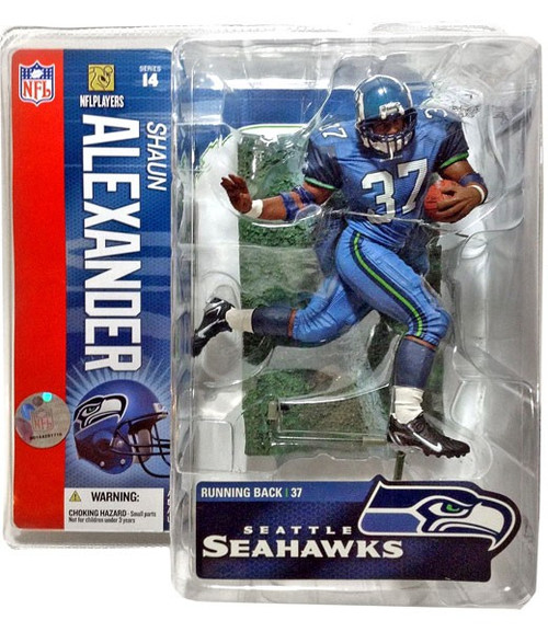 McFarlane Toys Nfl Shaun Alexander Series 6 Blue Jerseyblue Pants - Nfl Shaun  Alexander Series 6 Blue Jerseyblue Pants . Buy Alexander toys in India.  shop for McFarlane Toys products in India.