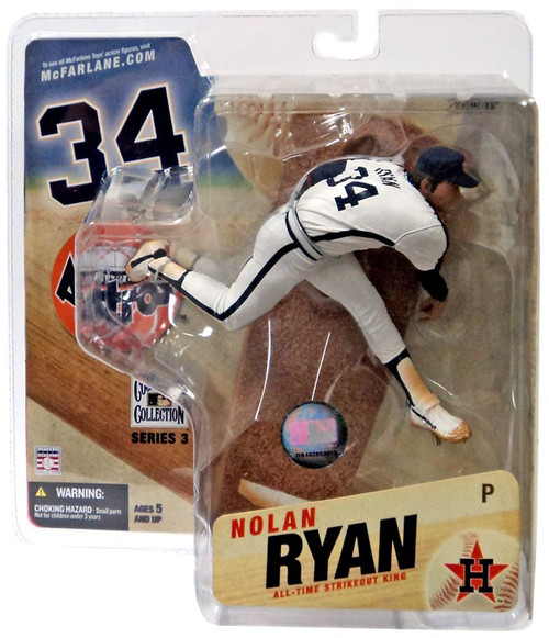 ToyDorks - Mcfarlane Toys - MLB Cooperstown 8 - Nolan Ryan 4 - New York Mets