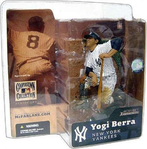 McFarlane Toys MLB New York Yankees Sports Picks Baseball Cooperstown  Collection Series 4 Joe DiMaggio Action Figure [Gray Uniform]