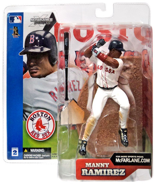 McFarlane Toys MLB Boston Red Sox Sports Picks Baseball Series 2 Manny  Ramirez Action Figure White Jersey Variant - ToyWiz