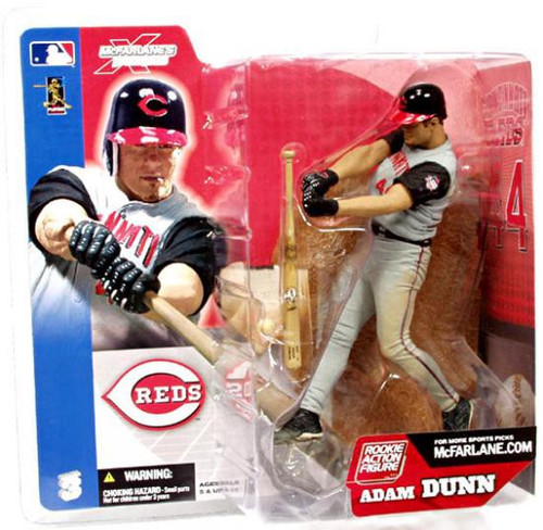 McFarlane Toys MLB Cincinnati Reds Sports Baseball Series 3 Adam