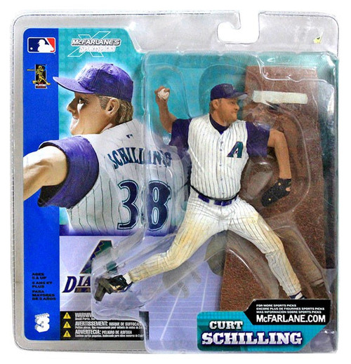 McFarlane Toys MLB Arizona Diamondbacks Sports Picks Baseball Series 1  Randy Johnson Action Figure Purple Jersey Variant - ToyWiz