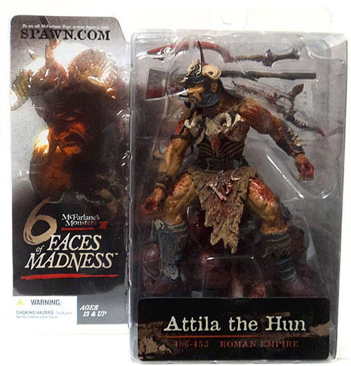 McFarlane Toys Monsters 6 Faces of Madness Attila the Hun Action
