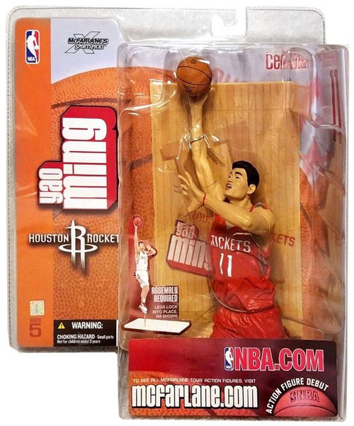 McFarlane Toys NBA Houston Rockets Sports Basketball Series 5 Yao Ming ...