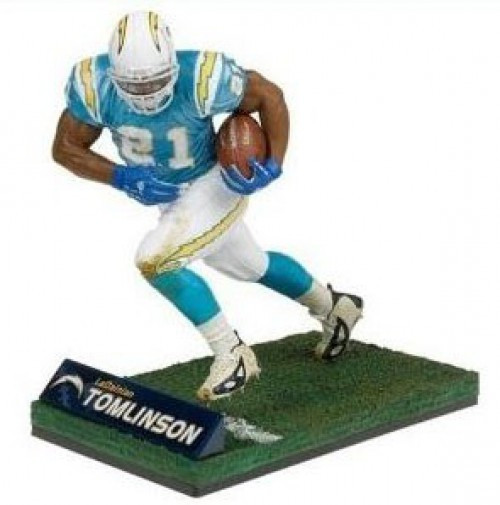 LaDainian Tomlinson Autographed San Diego Chargers Flash Blue Full