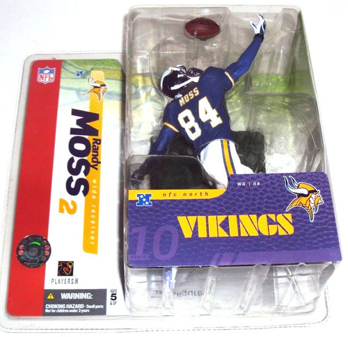 McFarlane Toys NFL Oakland Raiders Sports Picks Football Series 11 Randy  Moss Action Figure White Jersey - ToyWiz