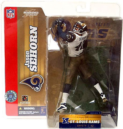McFarlane Toys NFL Saint Louis Rams Sports Football Series 7 Jason