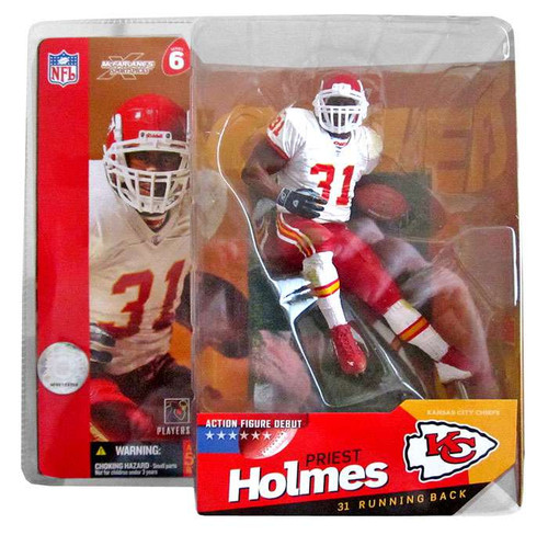 Priest Holmes Kansas City Chiefs Variant Chase Mcfarlane Figure – Baseball  Dreams & Memories