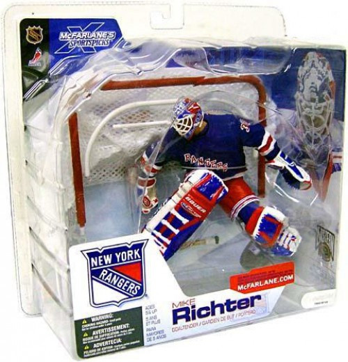McFarlane Toys NHL New York Rangers Sports Picks Hockey Legends Series 6 Wayne  Gretzky Action Figure Blue Jersey - ToyWiz