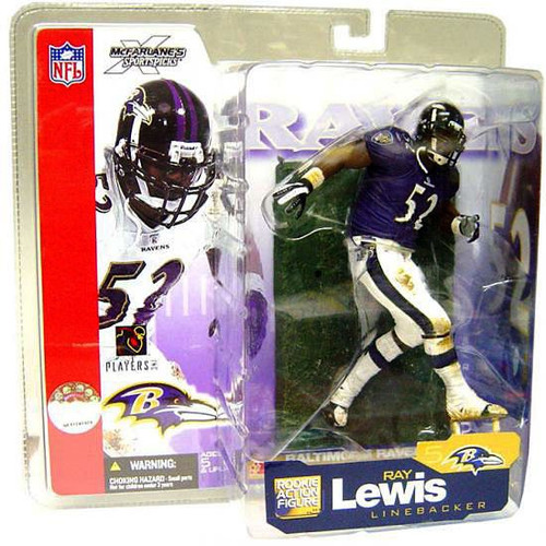 McFarlane Toys NFL Baltimore Ravens Sports Picks Football Series 5 Ray  Lewis Action Figure Purple Jersey Variant - ToyWiz