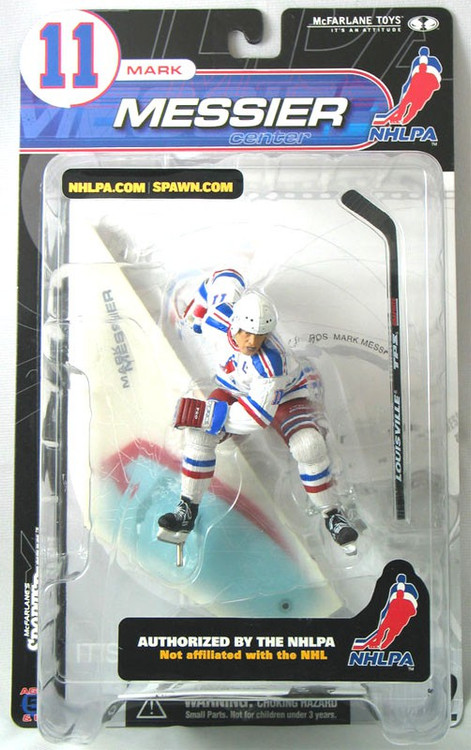 Mcfarlane NHL Mark Messier Edmonton Oilers Blue Jersey Series 5 Figure
