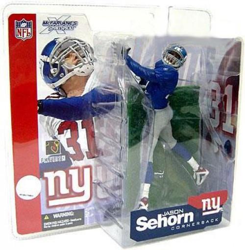 2014 Jason Sehorn Mcfarlane NFL Giants & Rams 