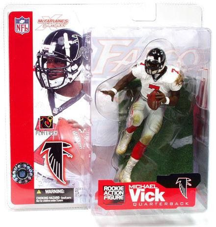 2002 - Michael Vick - Black Jersey Variant - Sports Action Figure -  McFarlane's - Football - Falcons