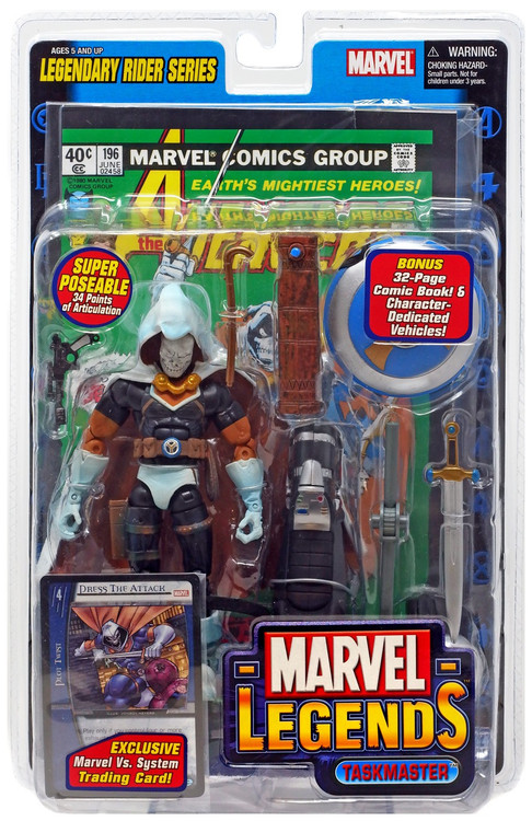 Figurine Marvel Legends - Logan (Wolverine) - Série Legendary Rider - ToyBiz - 16 Cm - 2005