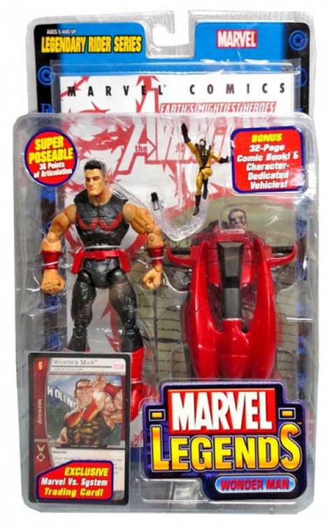 Marvel Marvel Legends Legendary Riders Series Wonder Man Action