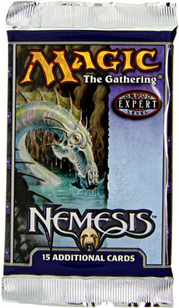 Magic The Gathering Nemesis Booster Pack 15 Cards Wizards of the Coast -  ToyWiz