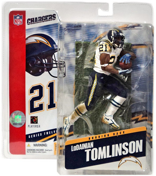 McFarlane Toys NFL San Diego Chargers Sports Picks Football Series 25  LaDainian Tomlinson Action Figure [Blue Jersey]