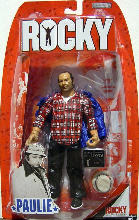 Rocky I Series 1 Paulie Action Figure Jakks Pacific - ToyWiz