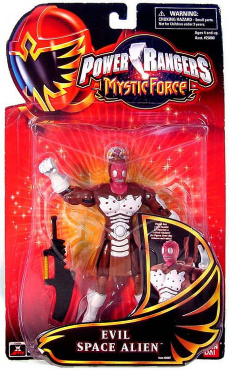 Lot 5 Figurines Power Rangers – Aliens Bandai 1993 – Collection Vintage