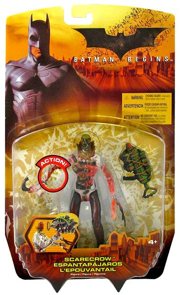 Batman Begins Scarecrow Action Figure Mattel Toys - ToyWiz