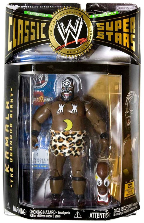 JAKKS社版 WWEプロレスフィギュア ジャイアントキマラ　現在はカマラ ☆WWE ジャイアント・キマラ（カマラ）全日本プロレス 流血バージョン