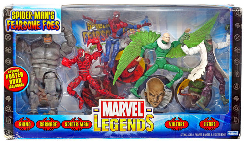 アメコミ Spider-Man Classics FEARSOME FOES BoxSet Marvel Legends Spider-Mans Fearsome Foes Action Figure 5