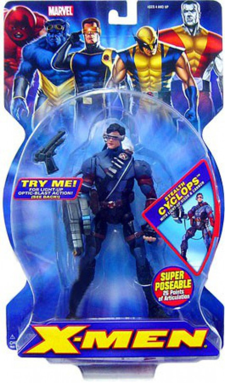 Marvel X-Men Stealth Cyclops Action Figure Toy Biz - ToyWiz