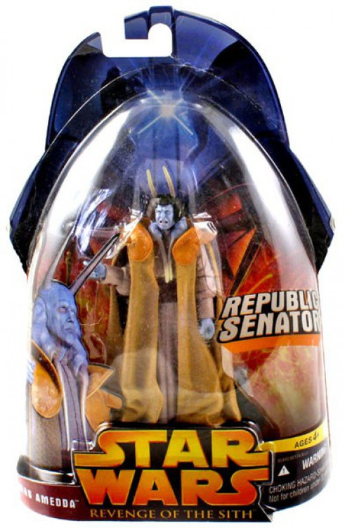 Star Wars Revenge of the Sith 2005 Mas Amedda 3.75 Action