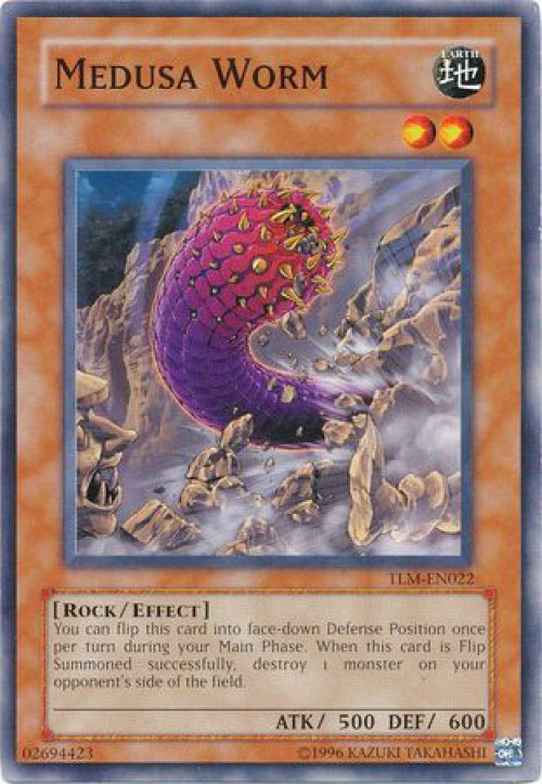 YuGiOh The Lost Millennium Single Card Common Medusa Worm TLM-EN022 - ToyWiz
